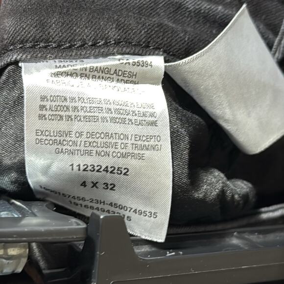 Wrangler bold boot black jeans size 4/32 - Picture 6 of 11